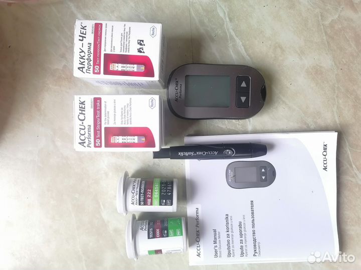 Тест полоски акку чек