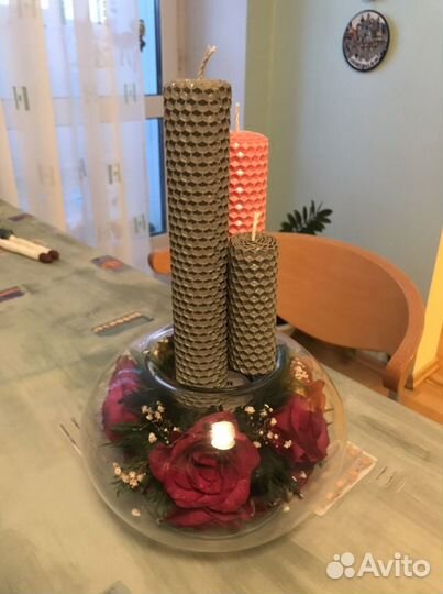 Стабилизированные розы в вакууме в стекле