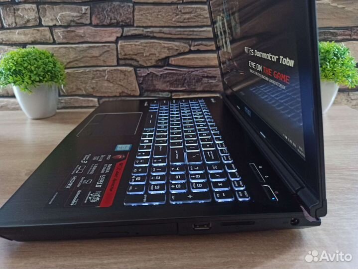 Игровой ноутбук Msi GE62 6QC. i7