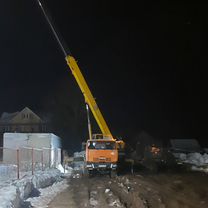 Аренда и услуги автокрана-вездехода, 25 т, 20.2 м, с гуськом 9 м, Волоколамск