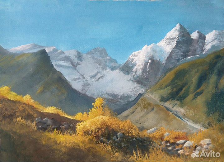 Авторские картины в жанре пейзаж