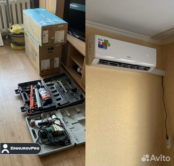 Установка (монтаж) кондиционеров, продажа