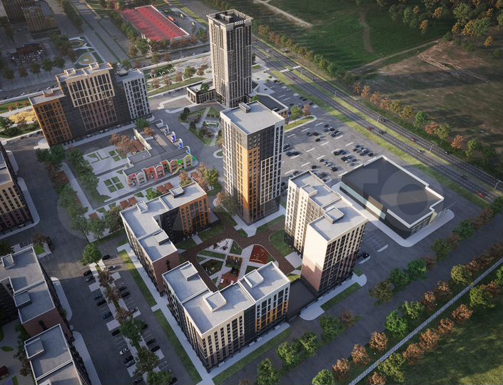 1-к. квартира, 52 м², 8/24 эт.