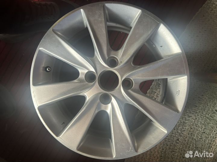 Диски на hyundai solaris r 15 литые