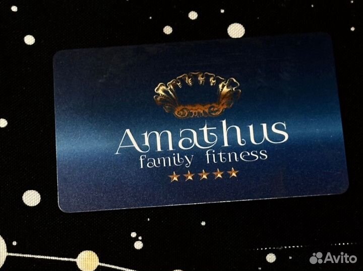 Amathus fitness (м. ВДНХ) Карта на 10 месяцев