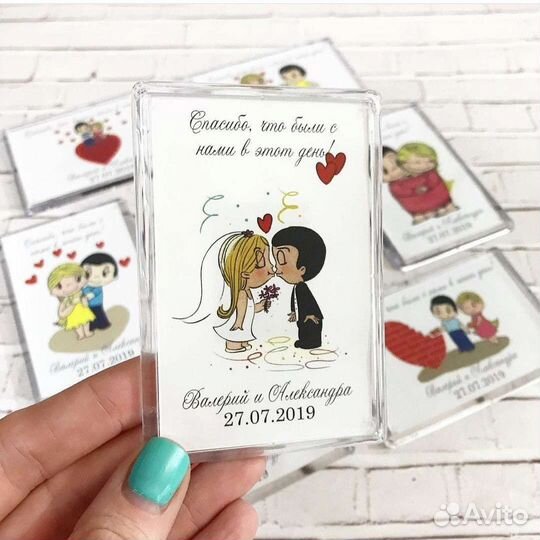 Магниты на свадьбу