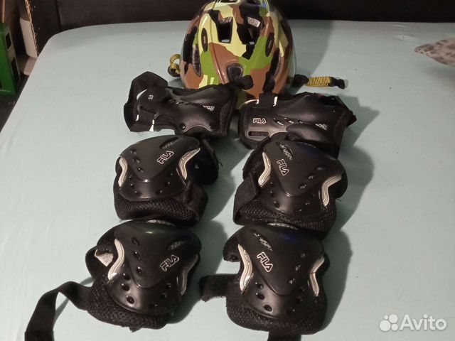 Детские ролики и защита 35-38