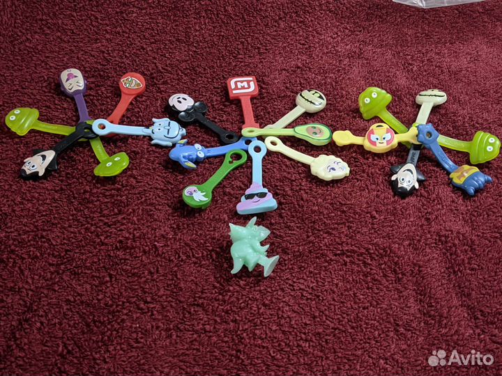 Скрепки брелок скрепыши магнит приколыши