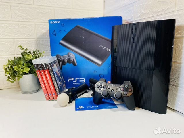 Ps3Sony Playstation 3 Superslim 500gb 50 игр