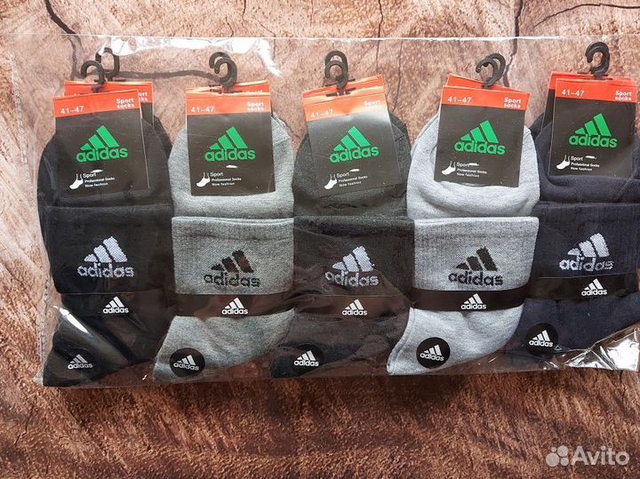 Носки Nike Adidas Jordan белые