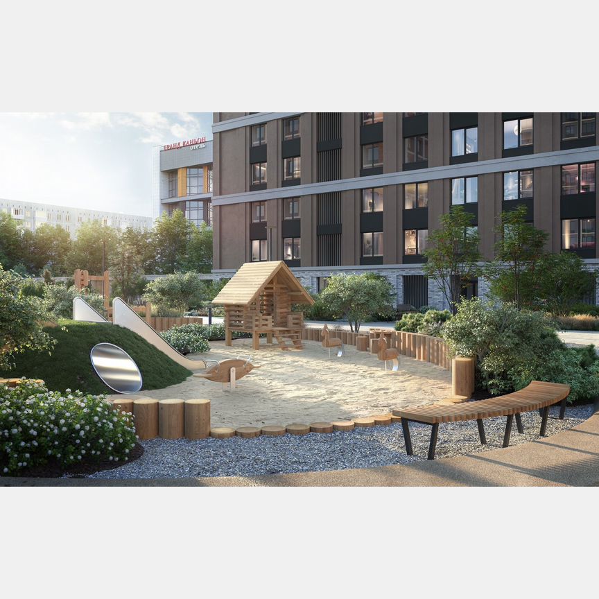 1-к. квартира, 42,9 м², 19/23 эт.