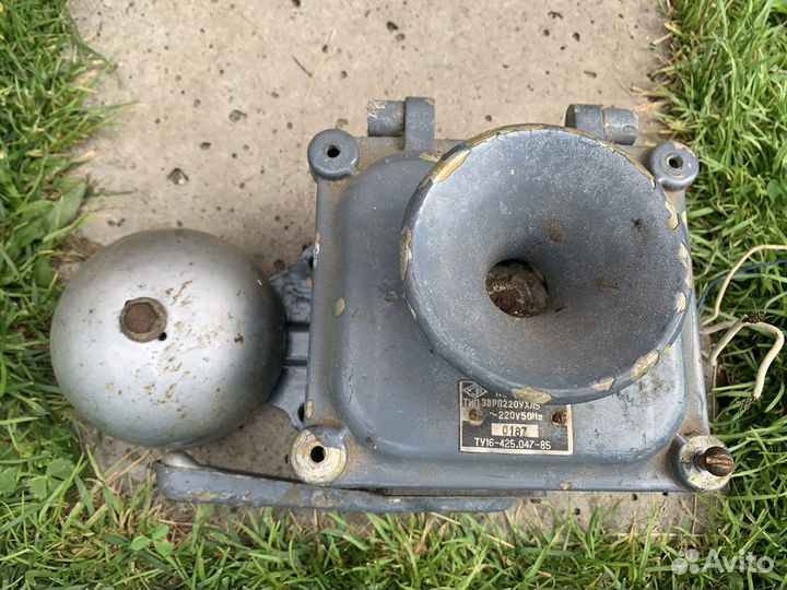 Сирена ревун + Звонок громкого боя