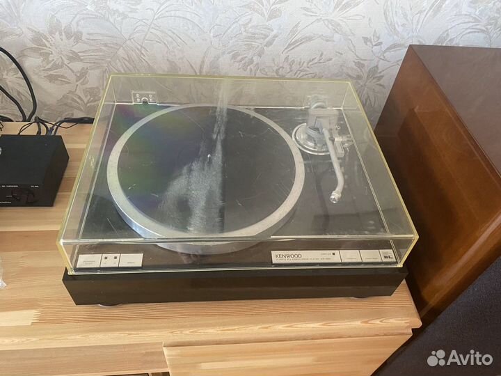Проигрыватель винила kenwood kp-990