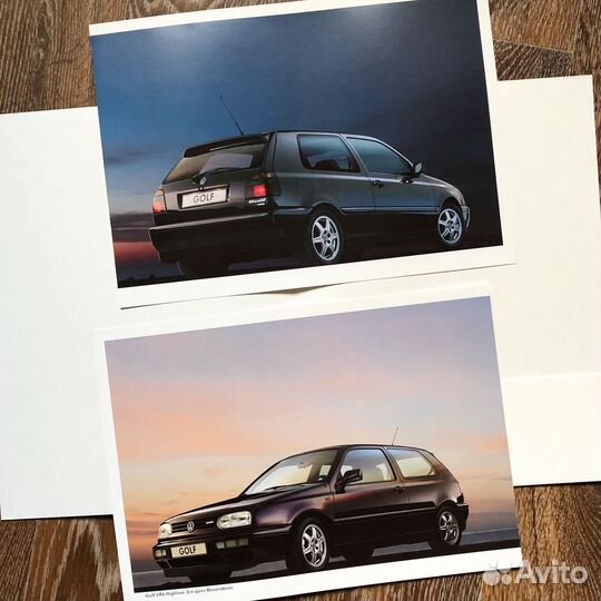 Дилерский буклет Volkswagen Golf VR6 mk3
