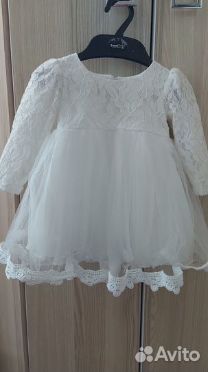 Платье для девочки 86
