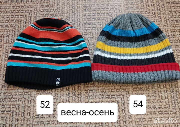 Шапка для мальчика, 54,56