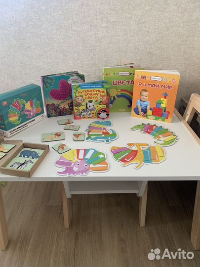 Развивающие игрушки книжки