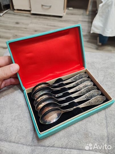 Ложки СССР мельхиор, новые, чайные