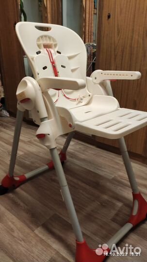 Стул для кормления chicco polly