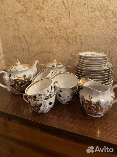 Чайный/кофейный сервис Вербилки, СССР