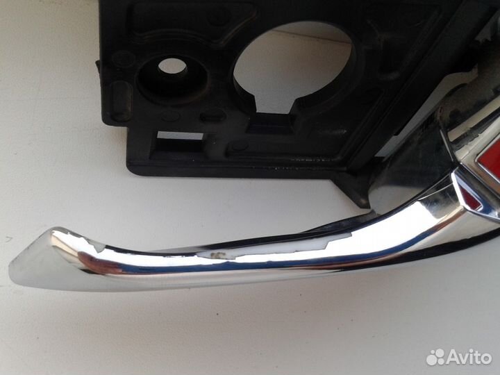 Ручка двери передней правая Киа Рио, хром