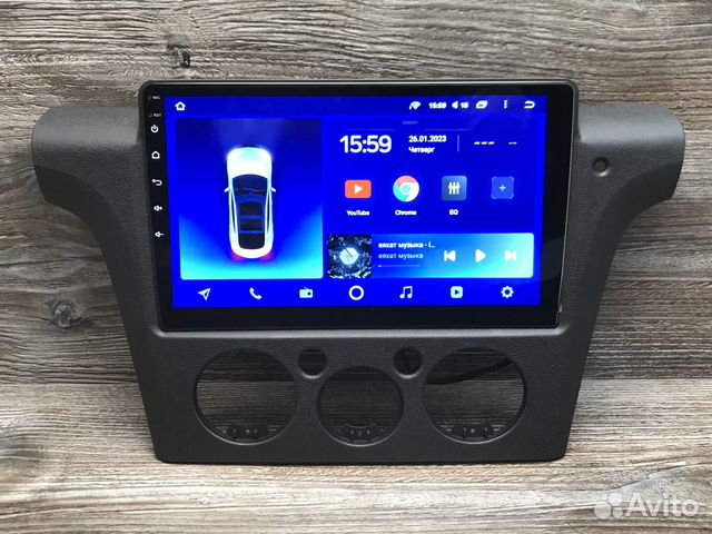 Магнитола Teyes CC2L plus на Mitsubishi Outlander