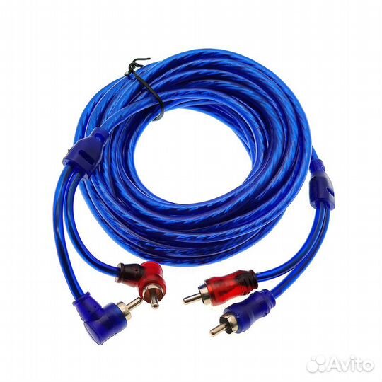 Набор кабелей для автоакустики (4,5метра 10GA)(D07