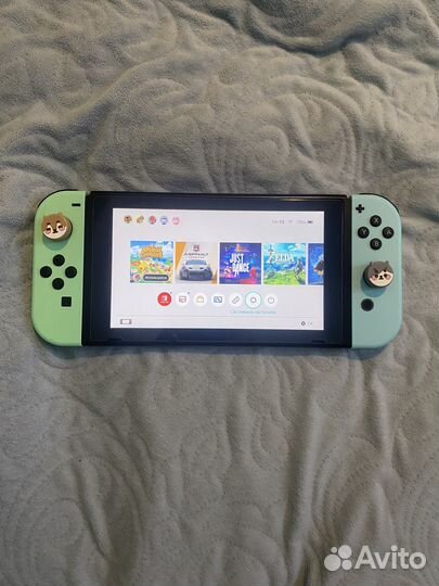 Nintendo switch animal crossing edition