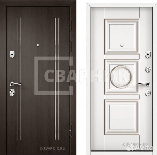 Входная дверь в дом. Установка. Бесплатный замер