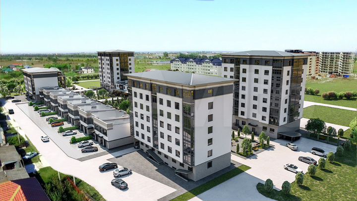 3-к. квартира, 71 м², 2/8 эт.