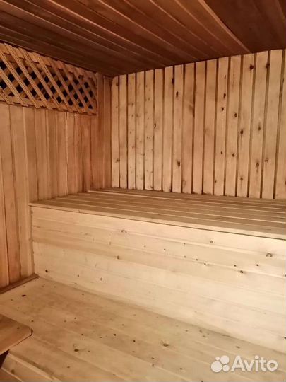 Сауна с бассейном