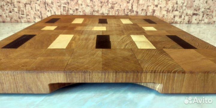 Доска торцевая разделочная 44 х 37 см