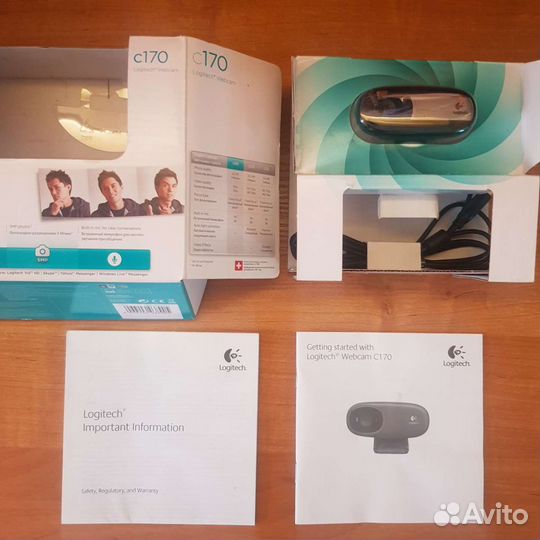 Веб-камера Logitech C170