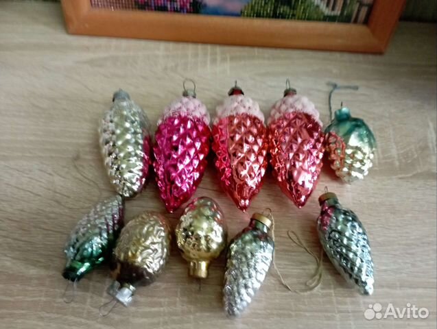 Елочные игрушки СССР