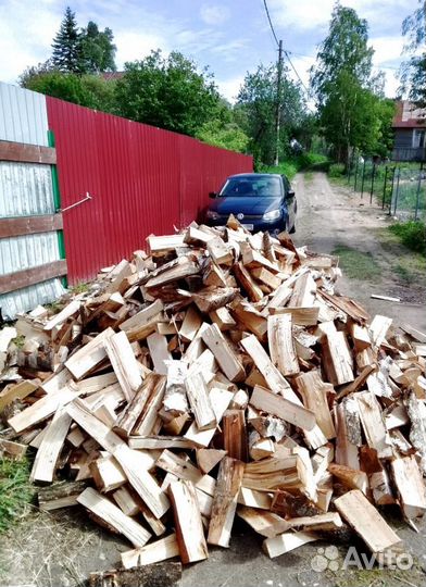 Дрова с доставкой в укладку любого объема