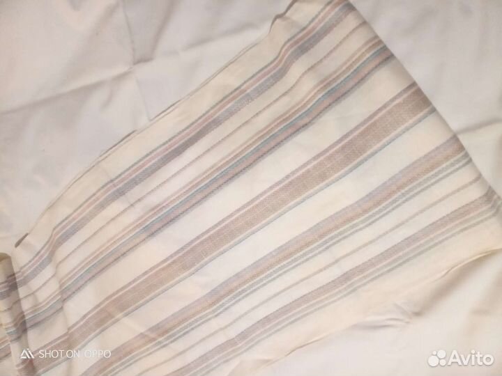 Лен отрез СССР для полотенец и наволочек