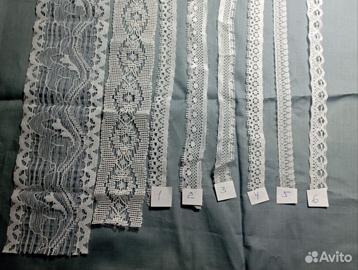 Кружево, ленты, тесьма
