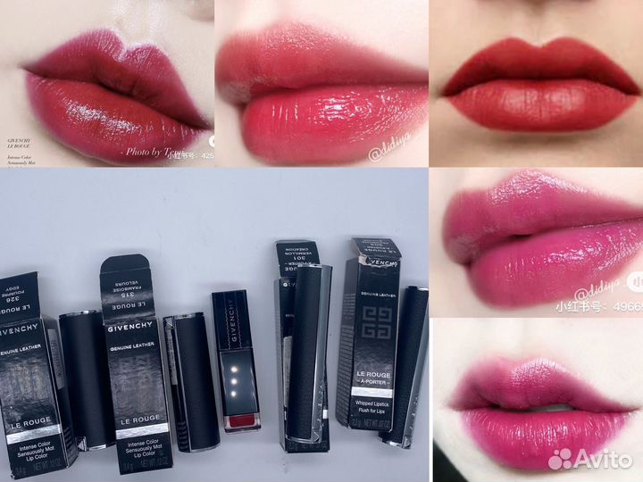 Givenchy помада/блеск новые