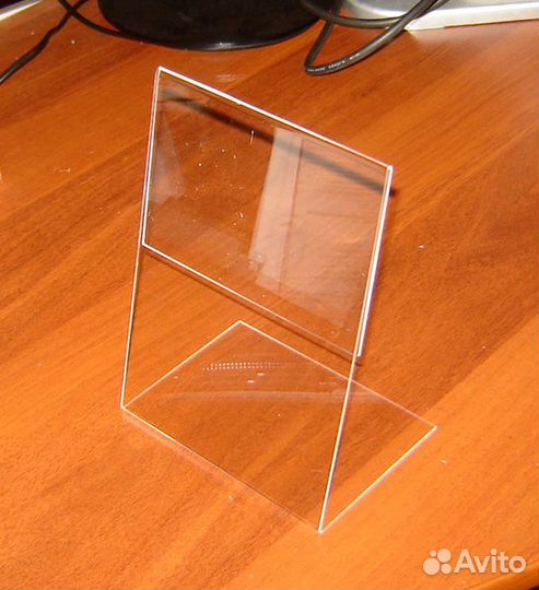 Меню-холдер А5 L-обр. вертикальный