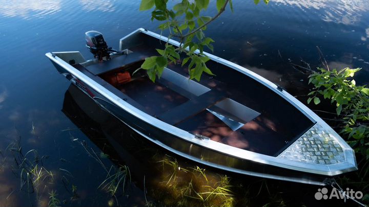 Лодка алюминиевая Windboat 4.0 EVO мотор до 20 л.с