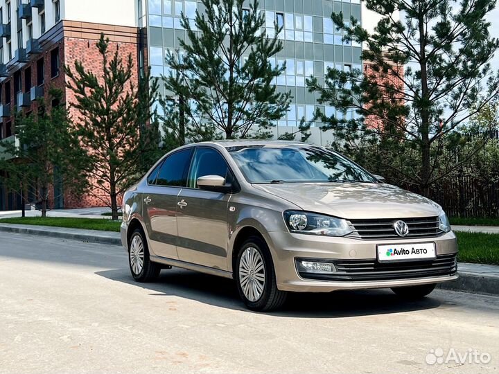 Volkswagen Polo 1.6 МТ, 2015, 132 000 км