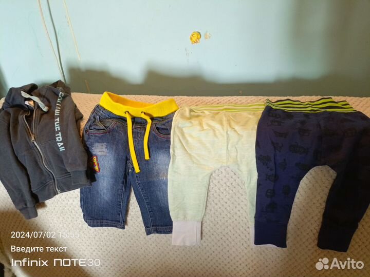 Вещи пакетом на малыша на годик-2-3г