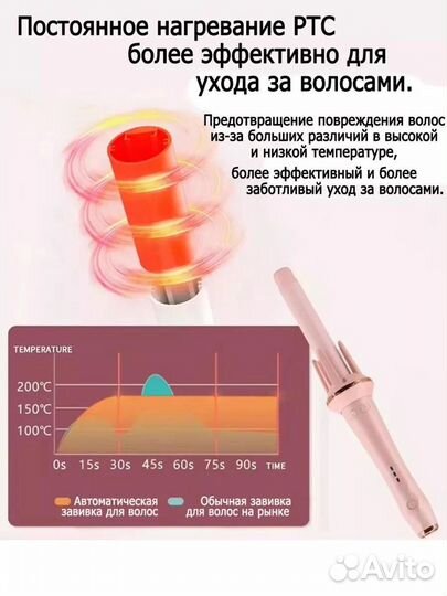 Автоматическая плойка-мультистайлер для завивки