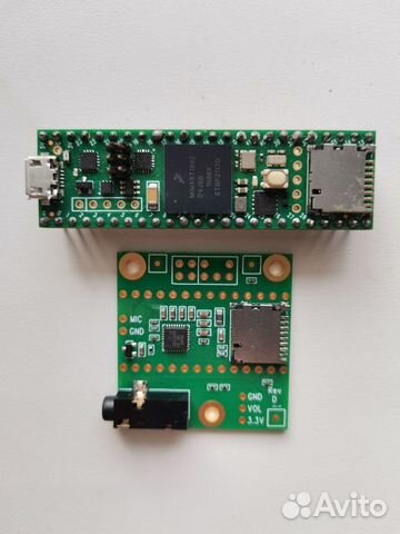 Teensy 4.1 + audio shield Rev D (arduino )