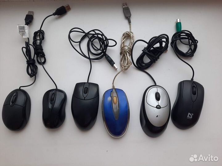 Мышки для компьютера (Ps/2) и (USB)