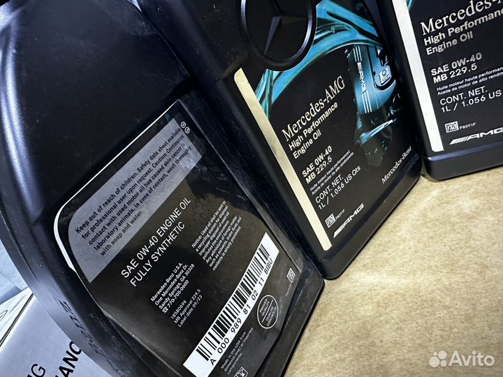 Масло моторное AMG 229.5 0W40