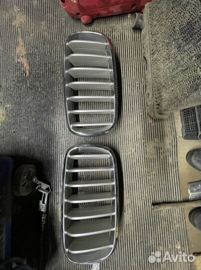 Решетка радиатора бмв bmw x5 f15 ноздри