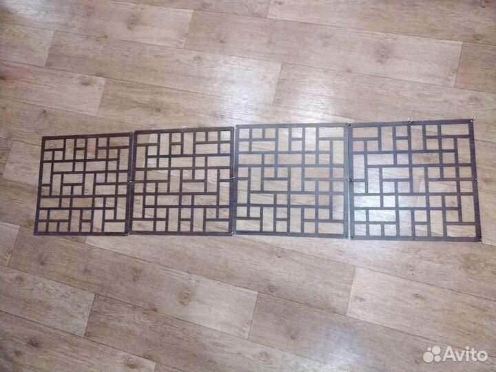 Декоративная перегородка подвесная