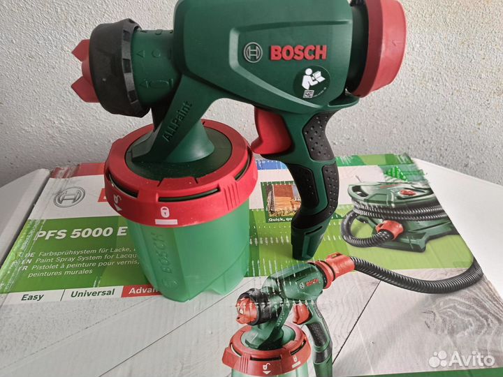 Краскопульт bosch pfs 5000e