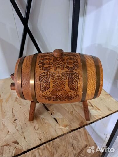 Бочонок деревянный